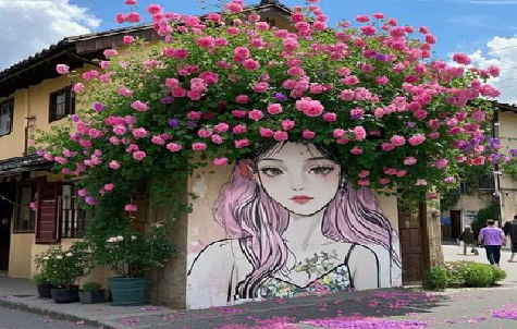 宜君怎么设计网红打卡墙绘