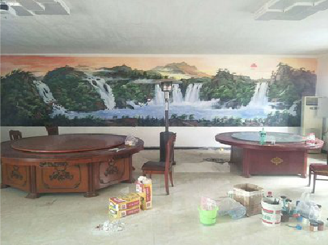 宜君墙绘-写实风景