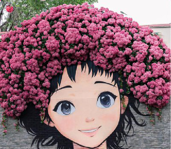 宜君墙体彩绘-网红墙打卡