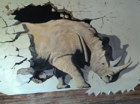 宜君在墙绘中，如何绘制3D效果？