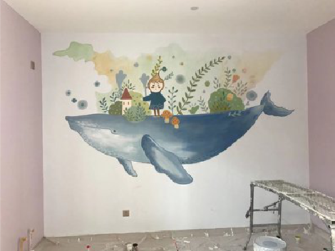 宜君手绘墙的特点及优势。